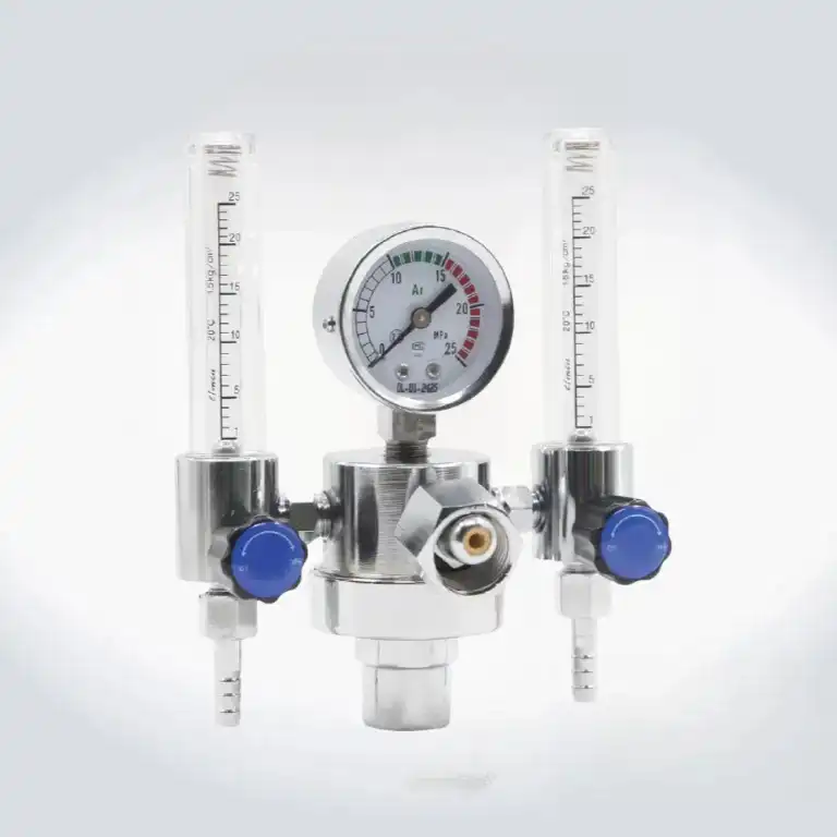 Argon Gas Regulator with Two Flowmeter Регулятор аргонового газа с двумя ротаметрами منظم غاز الأرجون مع مقياسين للتدفق
