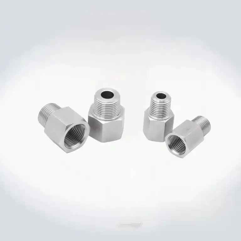 BrassStainless Steel Pressure Gauge Adapter3