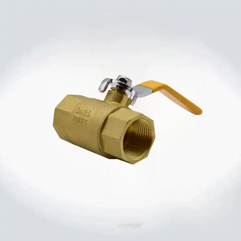 BrassStainless Steel Two-Piece Ball Valve2