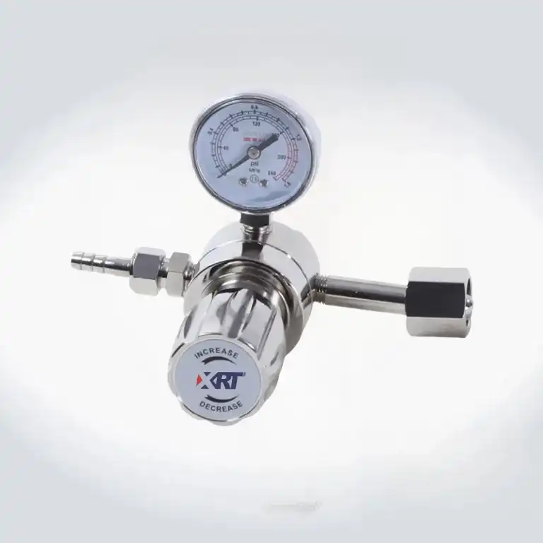 Gas Regulator for Physical and Chemical Analysis Газовый регулятор для физико-химического анализа منظم الغاز لتحليلات الفيزياء والكيمياء