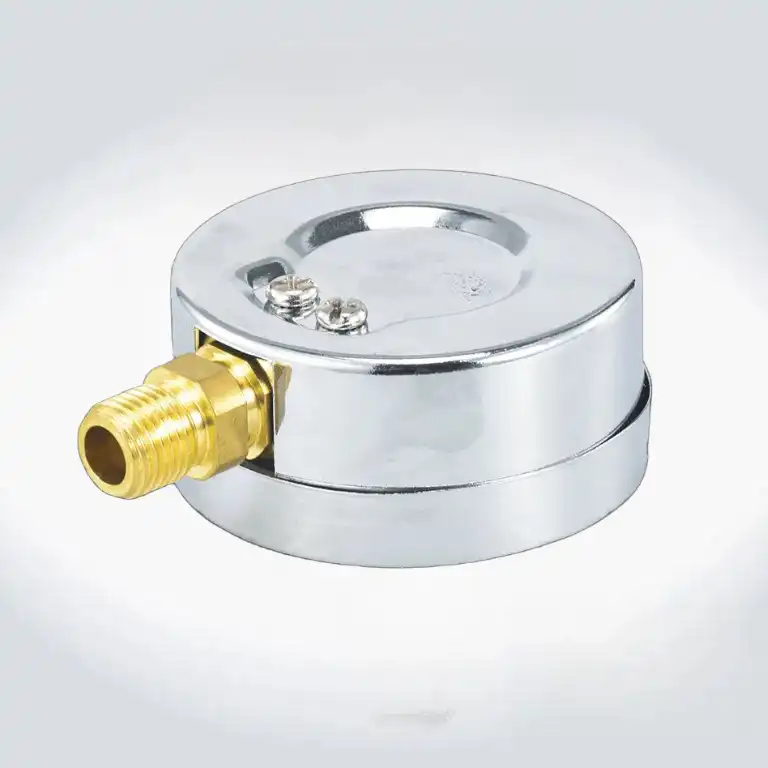 High-Precision Brass Wet Parts Thermo-manometer2
