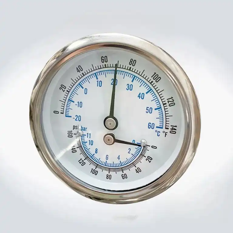 High-Precision Stainless Steel Thermo-manometer2