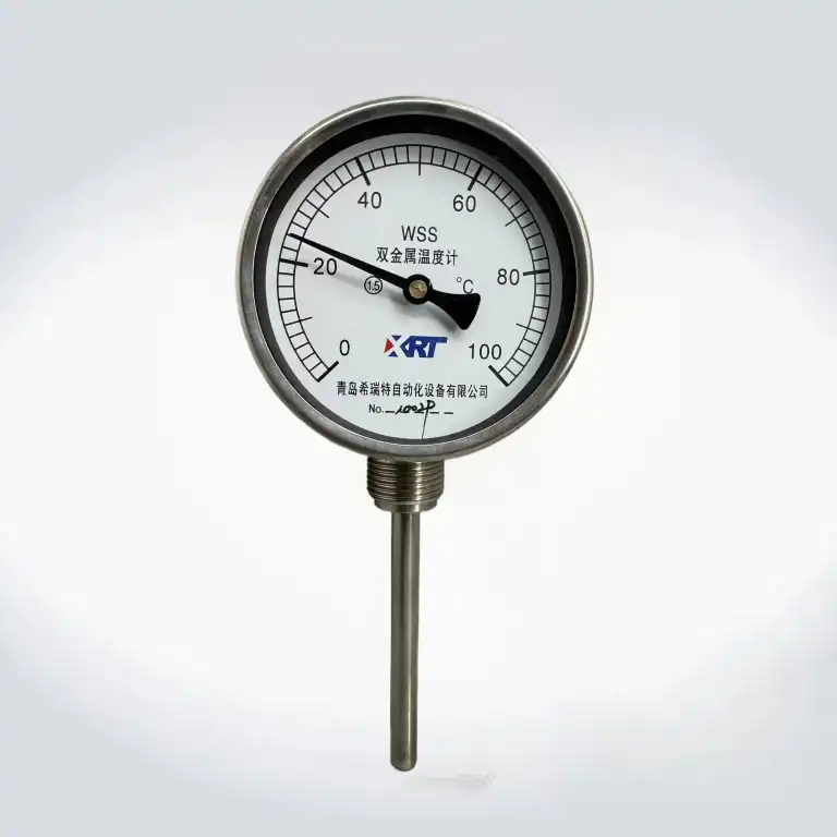 Stainless Steel Bimental Thermometer Биментальный термометр из нержавеющей стали ميزان حرارة من الفولاذ المقاوم للصدأ