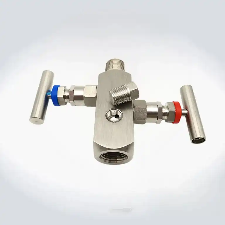 Stainless Steel Integrated Three-valve Manifold for Pressure Transmitter3