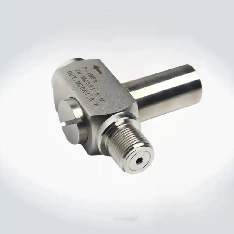 Stainless Steel Pressure Gauge Overpressure Saver4